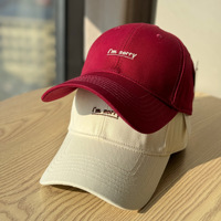 Casquette de baseball lavée en usine, structurée, à large bord, grande taille pour femme, vente en gros