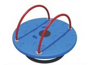 Parco giochi all'aperto di alta qualità per bambini allegri rotatoria con sedili di sicurezza e ringhiere - Product Image 4