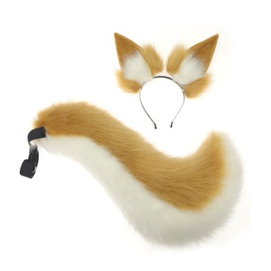 ชุดคอสเพลย์หูหมาจิ้งจอก Tamamo-NO-Mae หางตุ๊กตาอะนิเมะ - Product Image 6