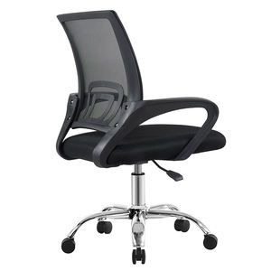 Muestra Gratis Silla de Oficina Económica de Malla Giratoria para Computadora y Visitantes - Product Image 4