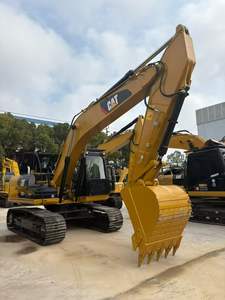 Excavadora de cadenas CAT 323D2L usada de 23 toneladas en excelentes condiciones, con bomba de motor inferior, 8 ruedas de freno, motor CAT 3066, certificación CE - Product Image 4