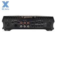 Amplificateur de système audio de voiture 80W * 4CH + 300W * 1CH classe AB avec croisements et égaliseurs PCB de 120mm de largeur