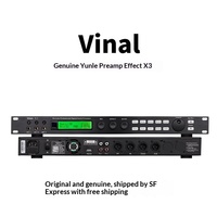 Préamplificateur et processeur anti-Feedback Vinal X3 X5 X5EXT pour KTV, mixeur de réverbération professionnel pour le chant, fabriqué en Chine continentale