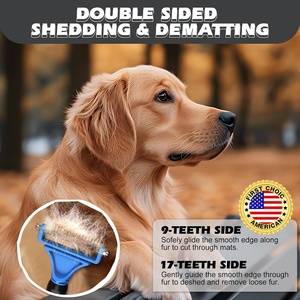 Herramienta Profesional de Acero Inoxidable para Desenredar el Pelo de Perros y Gatos, con Diseño Personalizado - Product Image 5