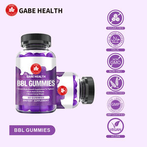 Bonbons Gommeux BBL OEM ODM pour l'Amélioration des Fesses, Complément Biologique pour le Rehaussement et le Raffermissement des Hanches, Marque Privée - Product Image 4