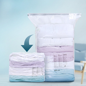 Premium Strong Space Saver Vacuum Compression Custom Vacuum Cube Storage Seal Bag For Clothes
