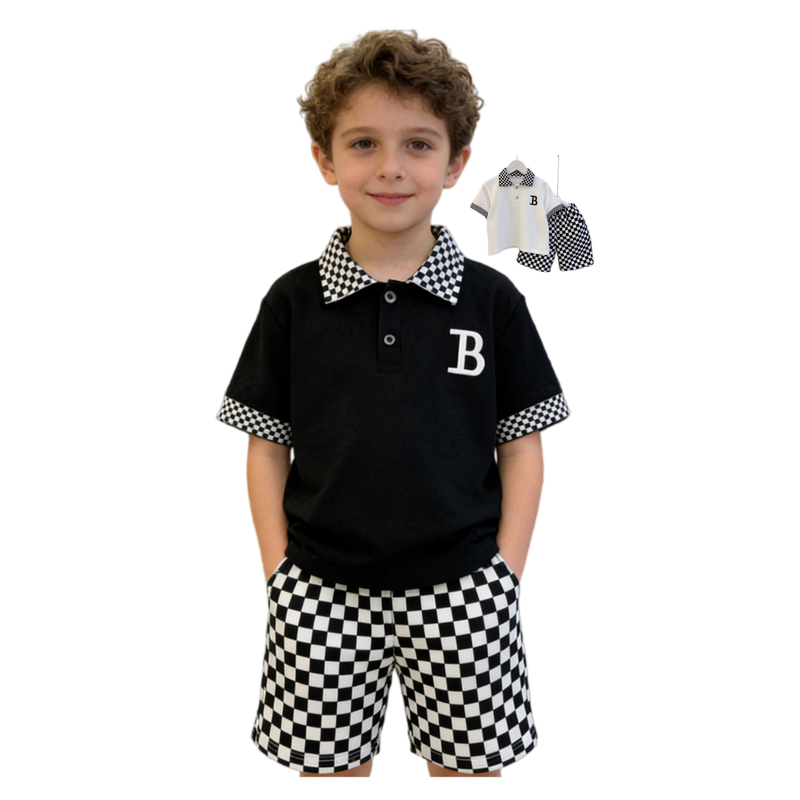 Boys Summer Daily Outfit 2pcs Set
