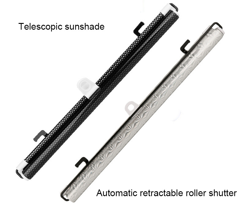 Automobile Sun shade Wärme isolierung Auto Rollos Einziehbare Seiten fenster Auto Sonnenschutz Vorhang