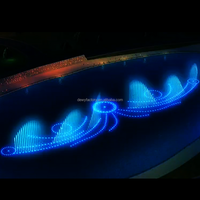 Ventes directes usine : Grande fontaine musicale flottante d'extérieur avec éclairage laser pour projets de paysagisme de parcs lacustres