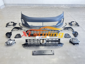XLstyling, accesorios para coche, Kit de carrocería, conversión de rejilla central de parachoques delantero para Volkswagen <span class=keywords><strong>Caddy</strong></span> MK4 a Gti Look - Product Image 3