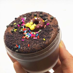Slime Suave Temático de Comida DIY con Bolas de Espuma, Rebanadas de Donut y Chispas - Juguete Blando de Plástico y Arcilla - Product Image 6