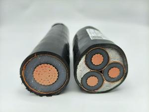 XHIE <span class=keywords><strong>3</strong></span>.6/6kV 7.2kV N2XSEY <span class=keywords><strong>3</strong></span> Core 25-300mm2 MV kabel daya YJV YJSV CU XLPE CTS PVC tanpa armour IEC 60502-<span class=keywords><strong>2</strong></span> kabel EES - Product Image 6