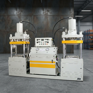 Máquina de compresión de doble estación con movimiento descendente - Product Image 2