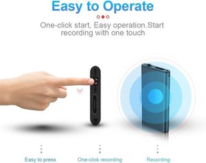 Qzt Bán Chạy Nhất Q1 Nhỏ Nhất Kỹ Thuật Số Bằng Giọng Nói Ghi Âm Với One-Touch Ghi Âm Tự Động Thiết Bị - Product Image 2