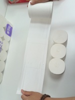Tisu Toilet 2 Lapis 100% Pulp Kayu Virgin Laris Manis, Untuk Kamar Mandi dan Hotel