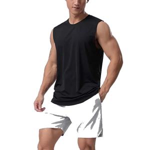 Débardeur de sport sans manches pour homme, style estival personnalisé, en coton et élasthanne, pour la course à pied - Product Image 5