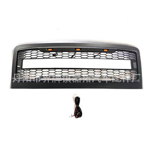 Calandre avant LED Ford F250, noir mat, style Raptor, compatible avec pare-chocs ABS, 2008-2010 - Product Image 1