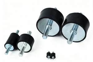 Amortisseur en caoutchouc de type VV, amortisseur anti-vibration, double fixation par vis externe -40~80 ° Réduction du bruit <span class=keywords><strong>C</strong></span> - Product Image 2