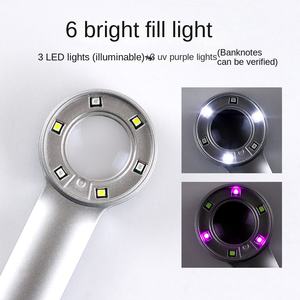 स्टार 8068 नए 10x हैंडहेल्ड पोर्टेबल ग्लास 30 मिमी लेंस गहने मैग्निफायर 3Ld सांस्कृतिक पहचान चार्जिंग - Product Image 2