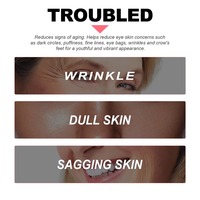 Stick Crème Contour des Yeux au Rétinol, Raffermissant Anti-Rides, Nourrissant et Hydratant