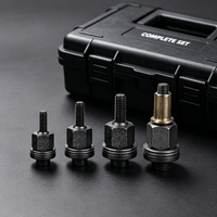 Kit d'outils pour écrous à riveter, pistolet à rivets aveugles, outil manuel pour écrous à riveter M4 M6 M8 M10 M12, kit d'inserts filetés robustes OEM
