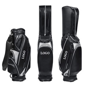 High Quality OEM Tour <b>Golf</b> Cart <b>Bag</b> with Custom Logo Waterproof PU <b>Leather</b> Guangdong China - Product Image 4
