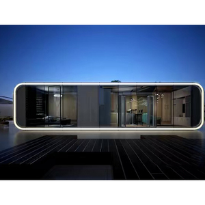 Casas de contenedores de manzana plegables modulares modernas de lujo de alta calidad, casas de cápsulas prefabricadas, Panel sándwich, centro comercial escolar, Hotel - Product Image 1