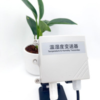 Sensor de Temperatura y Humedad para Exteriores, Resistente a la Intemperie, IP65, Anti Lluvia/Nieve, Sonda Externa, RS485 Modbus, 0.5C/3%RH, DC7-30V