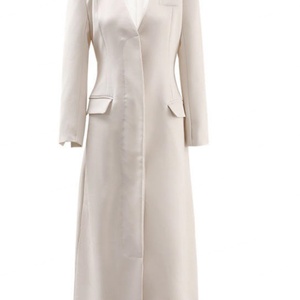 Manteau Long Élégant pour Femme, Col en V, Taille Cintrée, Style Décontracté et Chic, Nouvelle Collection 2025 – Vente en Gros pour Boutiques - Product Image 4
