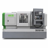 Torno Horizontal CNC de Trabajo Pesado con Sistema GSK, Modelo CK6150, con Recorrido del Eje Z de 1000 mm, Alta Precisión, 2 Ejes