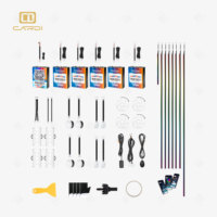 Kit d'éclairage d'ambiance universel pour l'intérieur de la voiture K4 Plus 24-en-1 avec symphonie de 265 couleurs LED haute puissance DC 12V OEM Smart Lighting