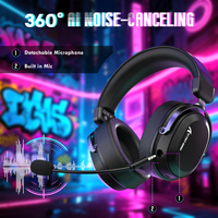 Headset Gaming Nirkabel Attack Shark L30 Pro Terbaru, Baterai 1100 MAh, Mikrofon Peredam Kebisingan yang Dapat Dilepas