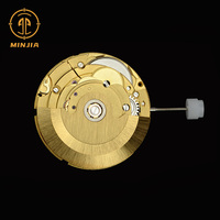 Movimiento de Reloj de Lujo con Fecha, Día de la Semana, Mecánico Automático, con 28 Rubíes, Calendario, Rotor Personalizado, Logotipo OEM 2836