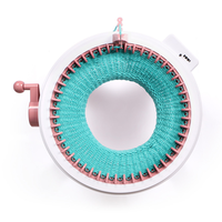 Machine à Tricoter Cylindrique Étoile Sentro DIY 48 Aiguilles pour Famille, Fournitures de Couture pour Enfants avec Jouets en Laine