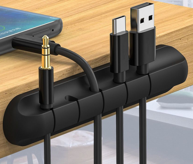 Houseware Office Desk Organizer Cable Clips Adhesive Cord Holder Usb Cord Organizer Cable Management Mobile Phone Cables Clip