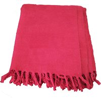PARIJAT Artisanat Oversize Laine Wrap Bourgogne Rouge Méditation Châle Tibet Moines Prière Couverture Traditionnelle Écharpe Châle Bouddha