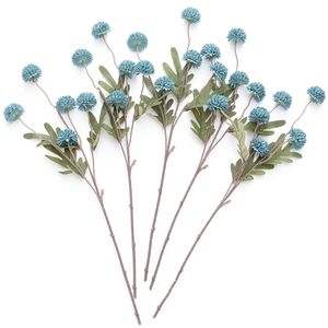 Promotion : Boule de fleurs artificielle 7 têtes Pissenlit Pompon Chrysanthème pour décoration de mariage et de maison - Product Image 1