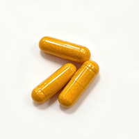 Capsules de curcuma naturel pour la santé des articulations et le soutien immunitaire des adultes, complément alimentaire végétalien, 120 capsules, emballage personnalisé