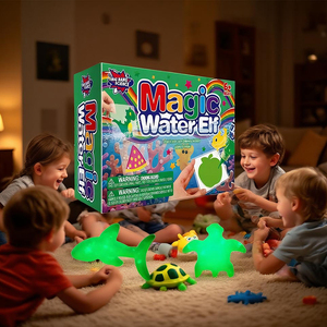 Đồ chơi phát sáng trong bóng tối hình tiên cá nước, đồ chơi tự làm STEM, bộ gel nước dành cho trẻ em, quà tặng Halloween - Product Image 1