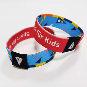 Bracelet en polyester avec logo personnalisé |   Bracelet extensible en tissu élastique Spandex à sublimation pour festival <span class=keywords><strong>de</strong></span> <span class=keywords><strong>musique</strong></span> - Product Image 6