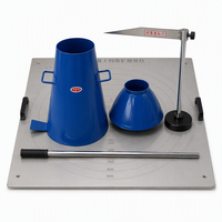 Kit portable d'essai de compactage du béton avec plaque d'extension en acier inoxydable pour tests sur site
