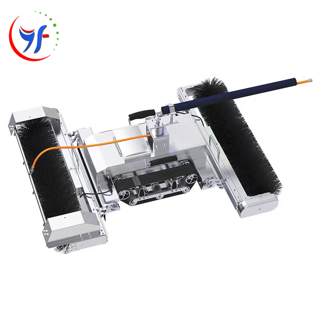 Solar Cleaning Robot Sunpure System Bq500 Controller Clean Robotic Panel Equipment Ifabot Autonomic Ai Rooftop Tyre
