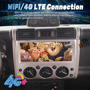 Système multimédia automobile Android 13 pour Toyota FJ Cruiser 2006-2019, radio, lecteur vidéo, Carplay, navigation GPS, autoradio, stéréo audio - Product Image 3