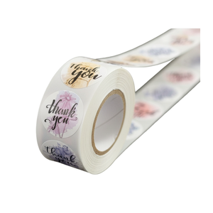 Etiquetas Térmicas de Calor Directo Personalizadas de Alta Calidad, Pegatinas de Papel PLA Negro Fáciles de Remover, Impresión en Lámina Dorada, Embalaje de Alimentos 1 - Product Image 1