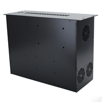 Boîtier de commande d'alimentation en acier galvanisé/SPCC sur mesure, châssis de serveur, boîtier de rack IP54
