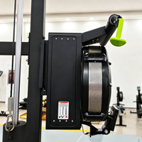 Machine de ski murale, gain de place, équipement d'exercice commercial pliable pour la maison, appareil de cardio-training avec affichage numérique