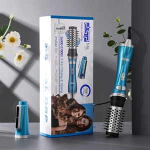 DSP 2-In-1 Hair Dryer And Styler 26000-27000Wm Volume Blow Dryer With Rotating <b>Brush</b> For Volumizing Hair - Product Image 1