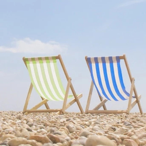 Ensemble <span class=keywords><strong>de</strong></span> chaises <span class=keywords><strong>de</strong></span> salon en tissu PVC, personnalisé, bon marché, ombrage <span class=keywords><strong>de</strong></span> soleil, pliant, en bois, pour la plage, en vente - Product Image 3
