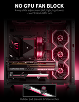 Soporte para tarjeta gráfica upHere GL7 RGB GPU con soporte ARGB anti-caída