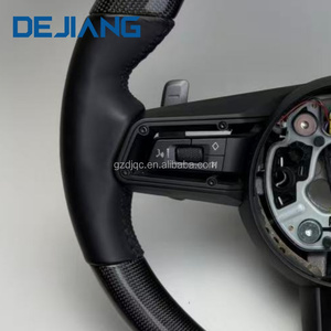Volante Deportivo de Fibra de Carbono de Alta Calidad para <span class=keywords><strong>Porsche</strong></span> CARRERA GT 991 <span class=keywords><strong>911</strong></span> 992 718 Multifunción, Duradero, Gran Venta, OEM - Product Image 2